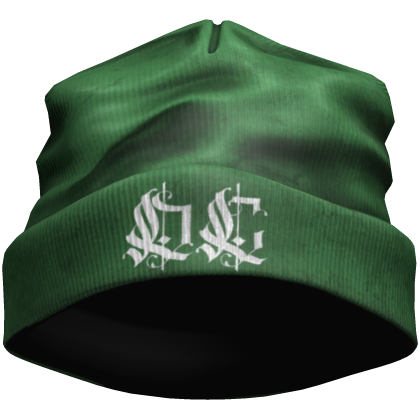 Green Worn Winter Beanie