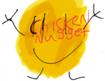 THE CHICKEN NUGGETS:) CHEESE