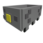 Sitting in a minecart, lol