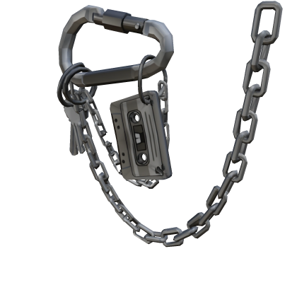 Streetwear Carabiner Hip Chains [Silver] Roblox item