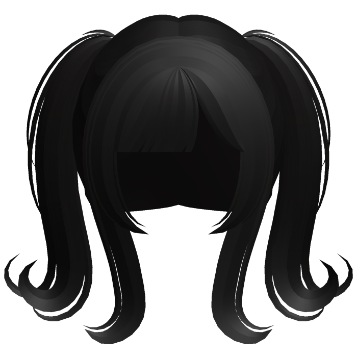 shy jirai kei soft swirly pigtails
