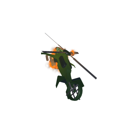 Crashed Helicopter