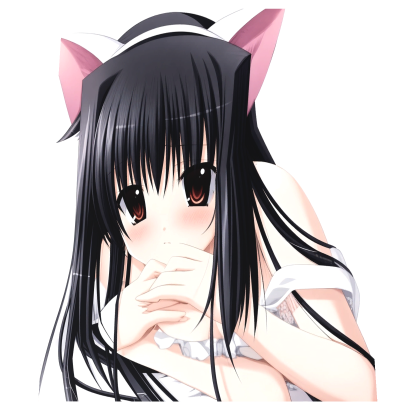 Blushing Neko Cape