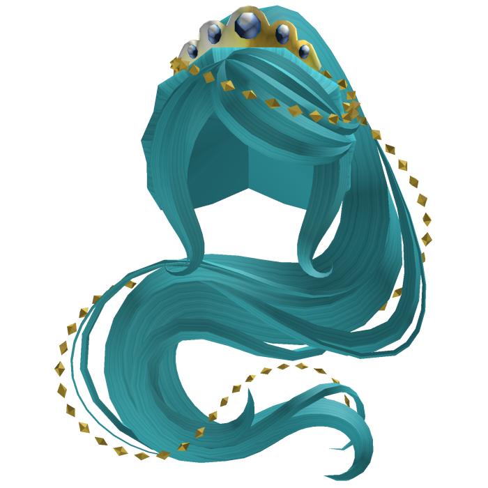 Magical Wavy Genie Ponytail Teal