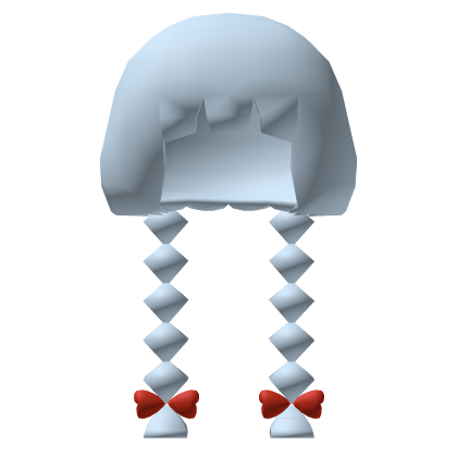 Low Poly Jelly Fish Pigtails Blue Roblox item