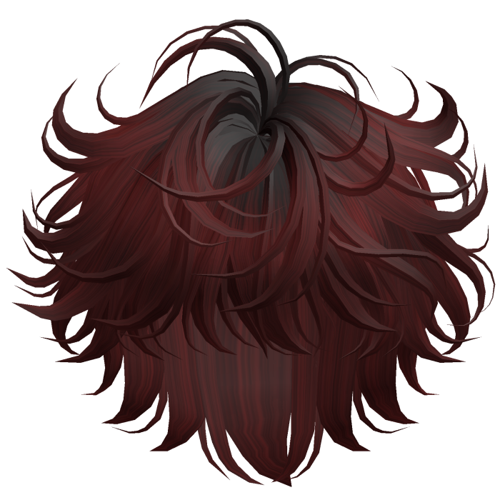 Wispy Spikey Boy Swirls Dark Red