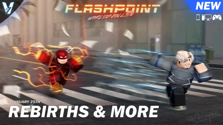 [TIME WRAITHS💀]⚡FLASHPOINT: Worlds Collide [BETA]