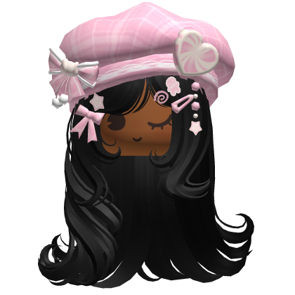 ♡ Christmas Fluffy Beret Combo (Black)