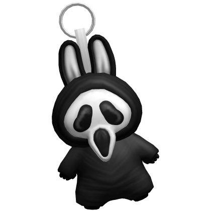 Ghost Halloween Keychain