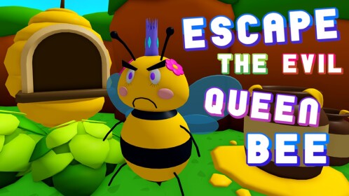 ESCAPE EVIL QUEEN BEE OBBY! 🐝