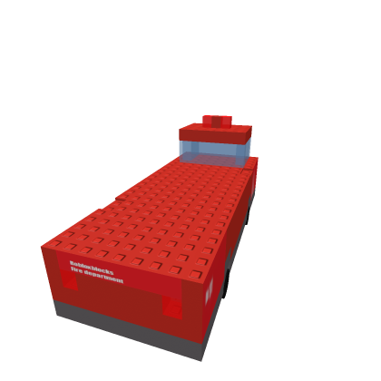 RobloxBlocks Fire truck