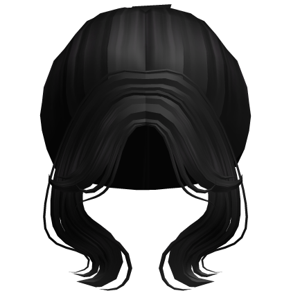 Soft Princess Wavy High Bun (Black)