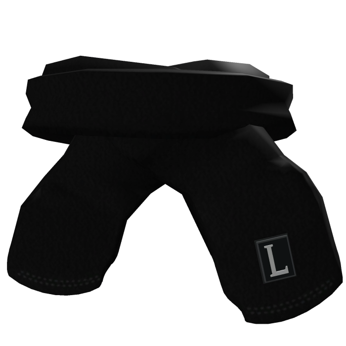 Black Dark L Scarf