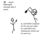 Sword fighting remastered fan group