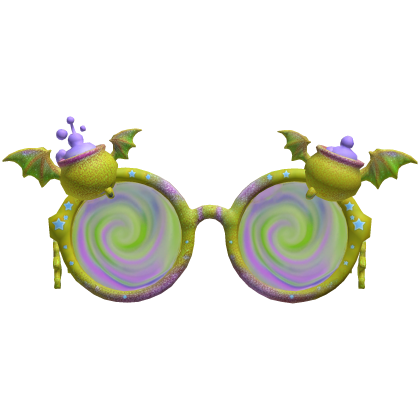 Halloween Yellow Witch Glasses Roblox item