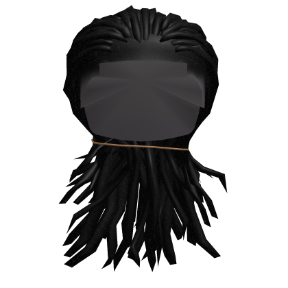 JaQuez Ponytail locs Black