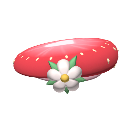 Heart Slice Strawberry Beret