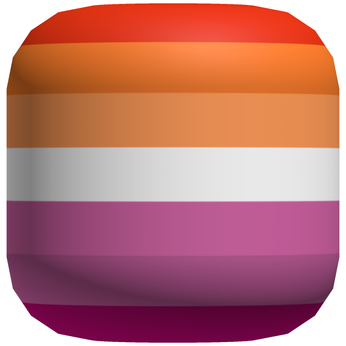 Lesbian Pride Head