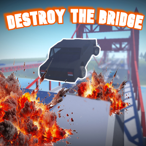 💥 Destroy The Bridge! (Bridge & Car crashing) official Roblox game thumbnail