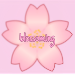 blossoming...