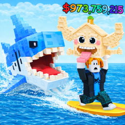 Escape Sharks For Brainrots!