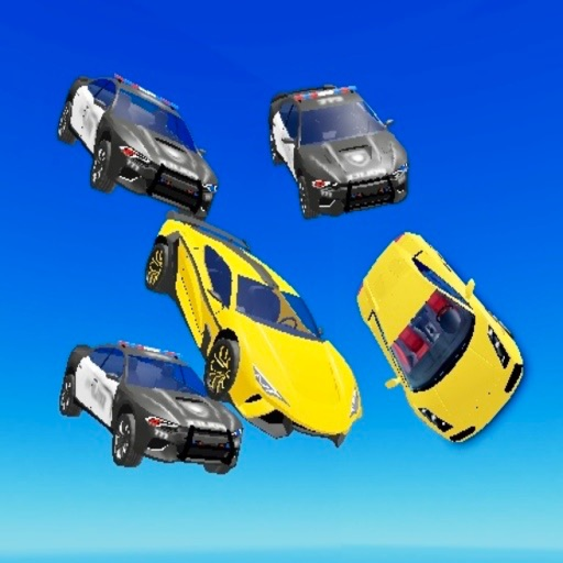 Cars vs Police AI official Roblox game thumbnail