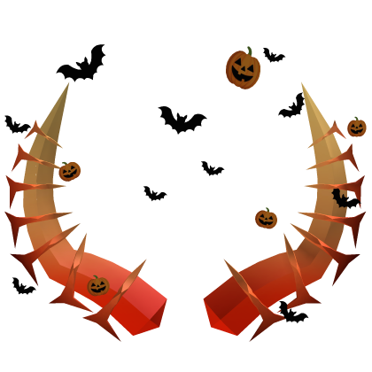 Halloween Pumpkin Horn 🎃 [Orange]