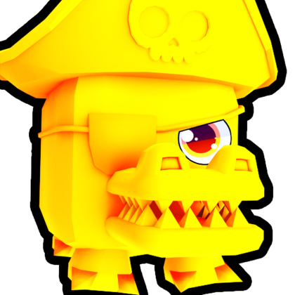 Gold Pirate Crocodile