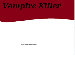 VAMPIRE KILLER
