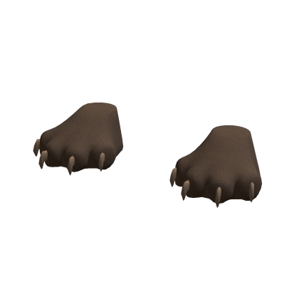 Cozy Bear Claw Slippers thumbnail