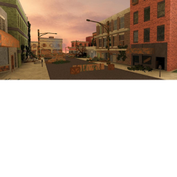 the abandoned city...