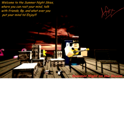 Summer Night on the Ocean