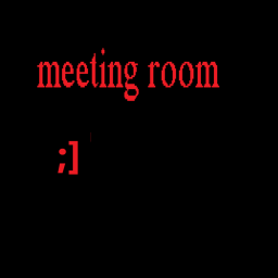 The meeting room