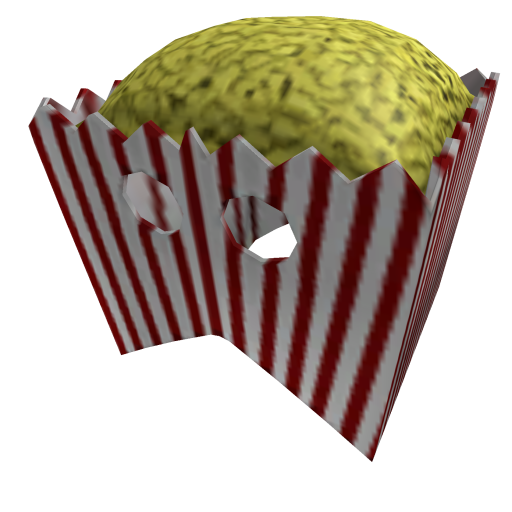 The Masked Popcorn Enthusiast!