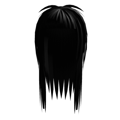 Big Trad Goth Hair Black Roblox item