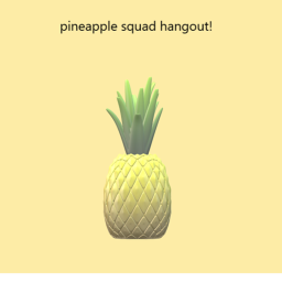 Pineapple squad hangout! 🍍