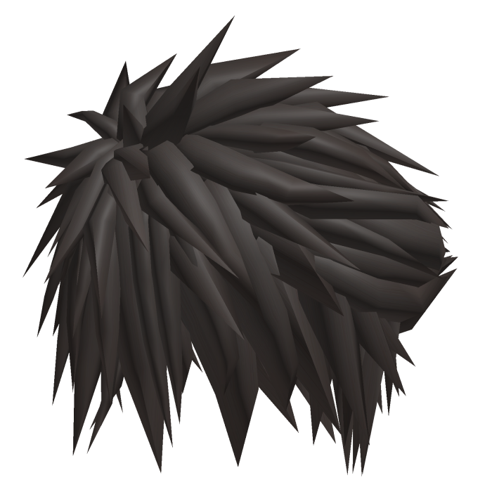 final fantasy cloud strife spiky hair in brown