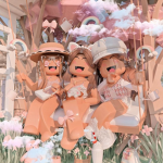 Kayley playz Bunny squad
