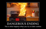 Never make cookies