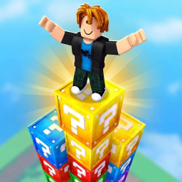 Climb A Lucky Block Tower!