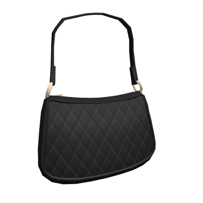 Fashionable Black Shoulder Purse Roblox item