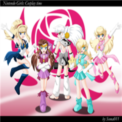 Nintendo girls Cosplay time! Roblox decal