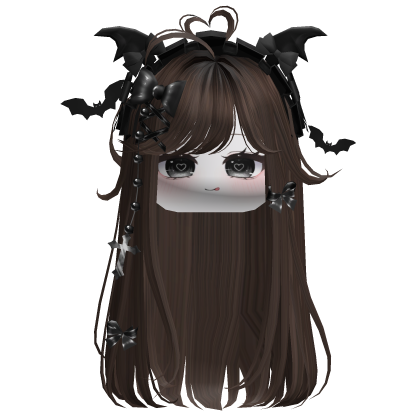Vamp Straight  Hair w/Headband (Brown)