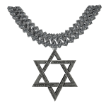 Star Of David Chain Necklace [Israel]