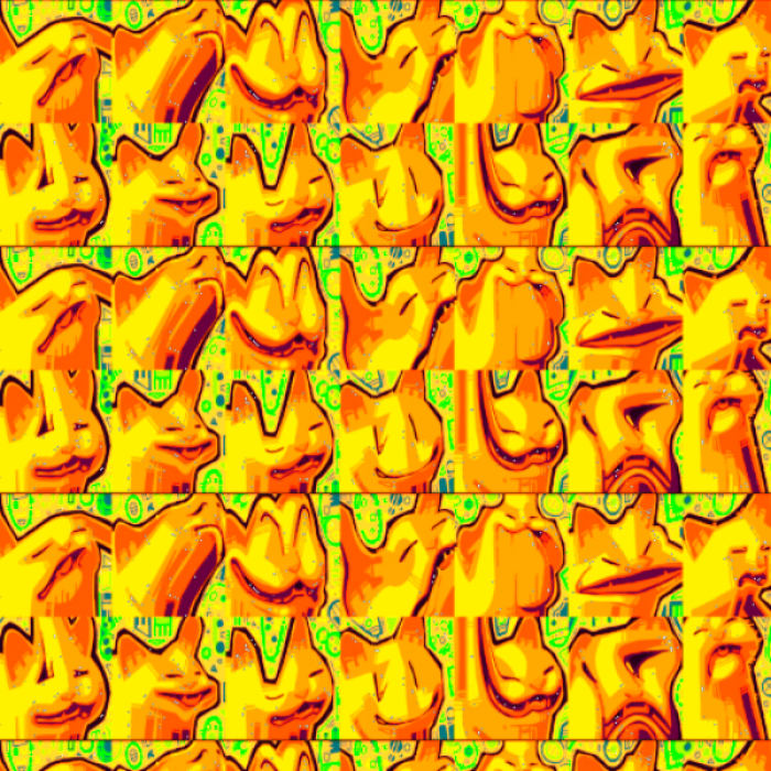 Cursed cat wallpaper Zesty Yellow Roblox decal