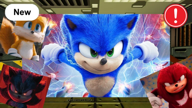 🚪Survive SONIC MOVIE In Area 51 🔦