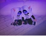 Emo matching cute outfits <3