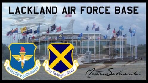 USAF Lackland Air Force Base, Base,Texas.