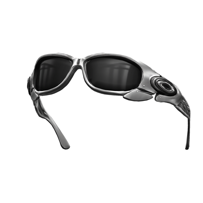 Raised Chrome Cyber Y2K Racer Shades