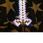 The lost sword in Minecraft
